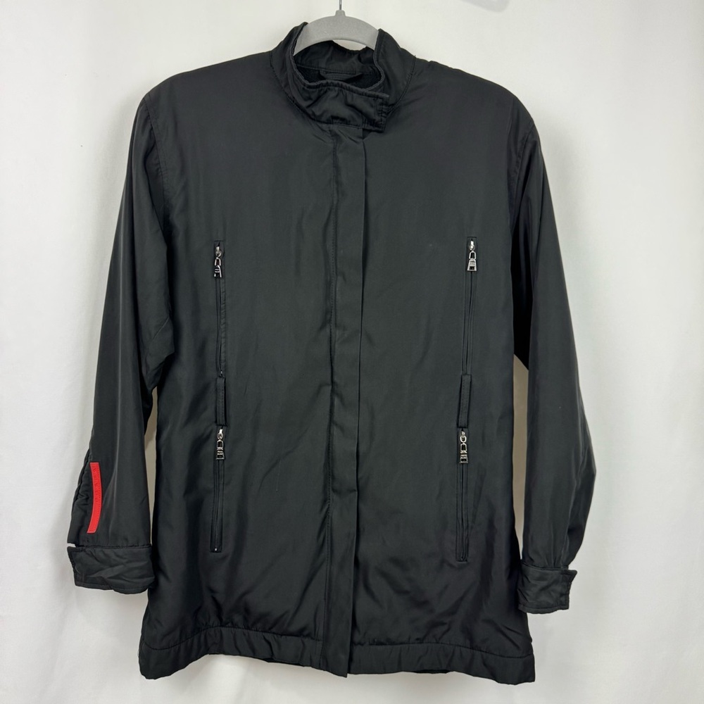 Prada Classic Zip Fleece Jacket